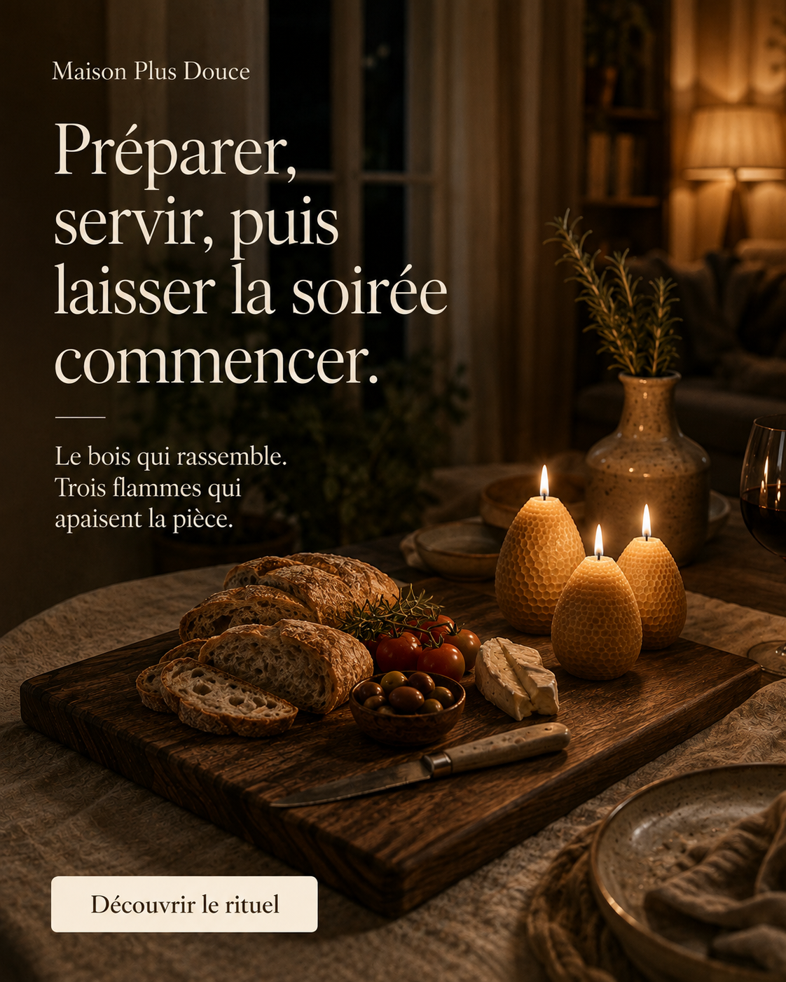 La Table Douce — Le Rituel du Soir